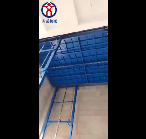 重慶承載（zǎi）20噸6缸12柱（zhù）導軌式液壓貨梯（tī）交付（fù）使用